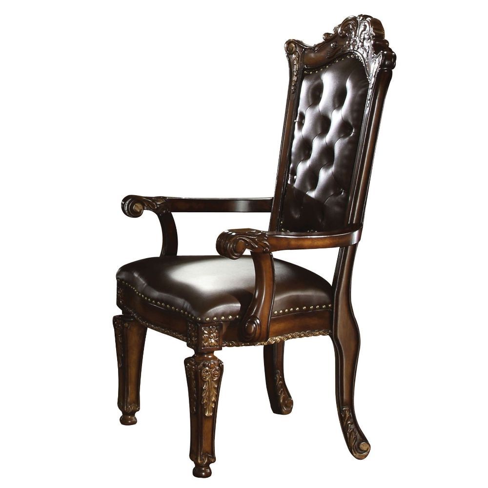 Vendome - Arm Chair, product view with leather upholstery