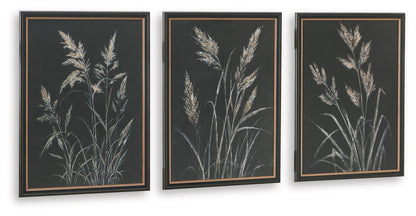 Janisburg Wall Art Set (Set of 3) Black / White / Brown, gallery image 4