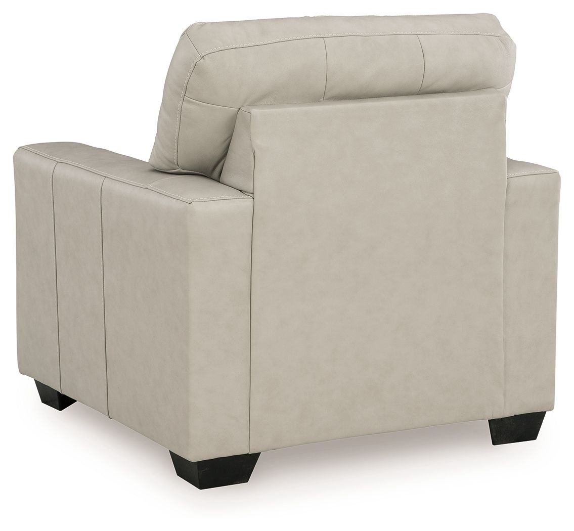 Santorine - Living Room Set, alternate view 22 with faux leather