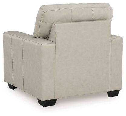 Santorine - Living Room Set, alternate view 22 with faux leather