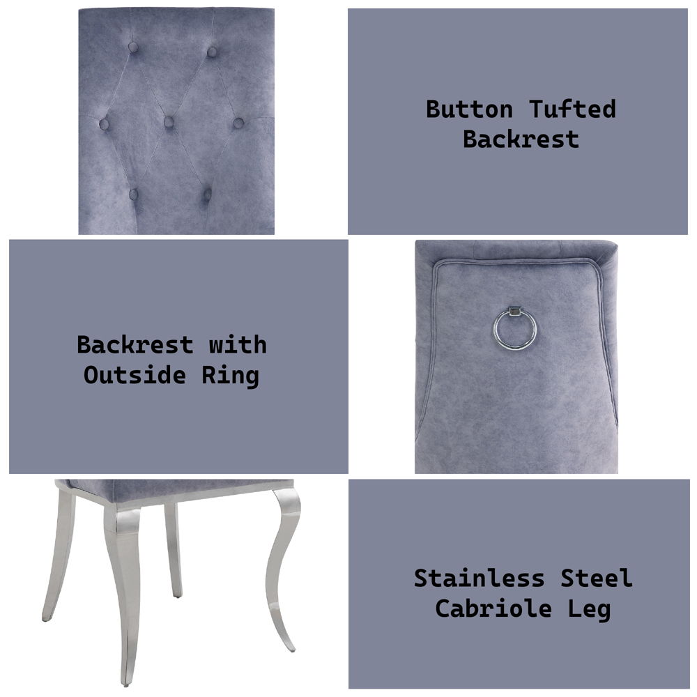 Dekel - Side Chair, alternate view 11 with metal