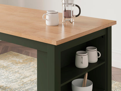 Gesthaven - Rectangular Dining Room Counter Table, alternate view 22 with wood construction