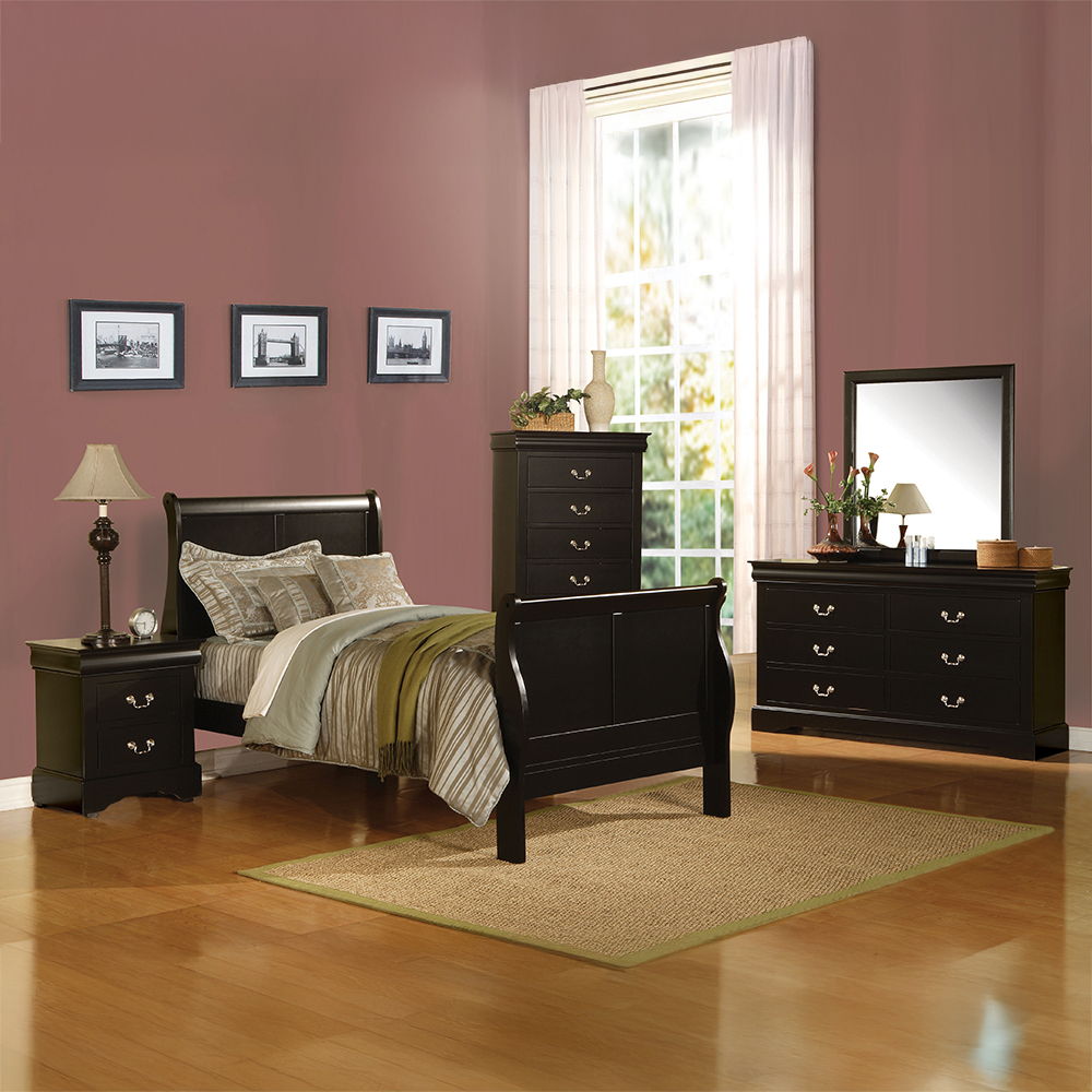 Louis Philippe III - Dresser, alternate view 4 with linen fabric