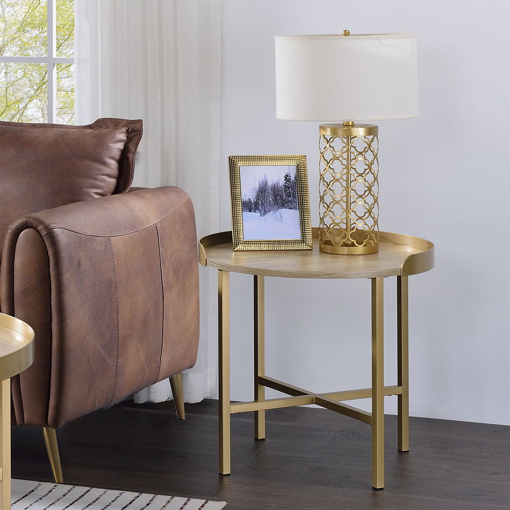 Mithea - Table, alternate view 2 with metal