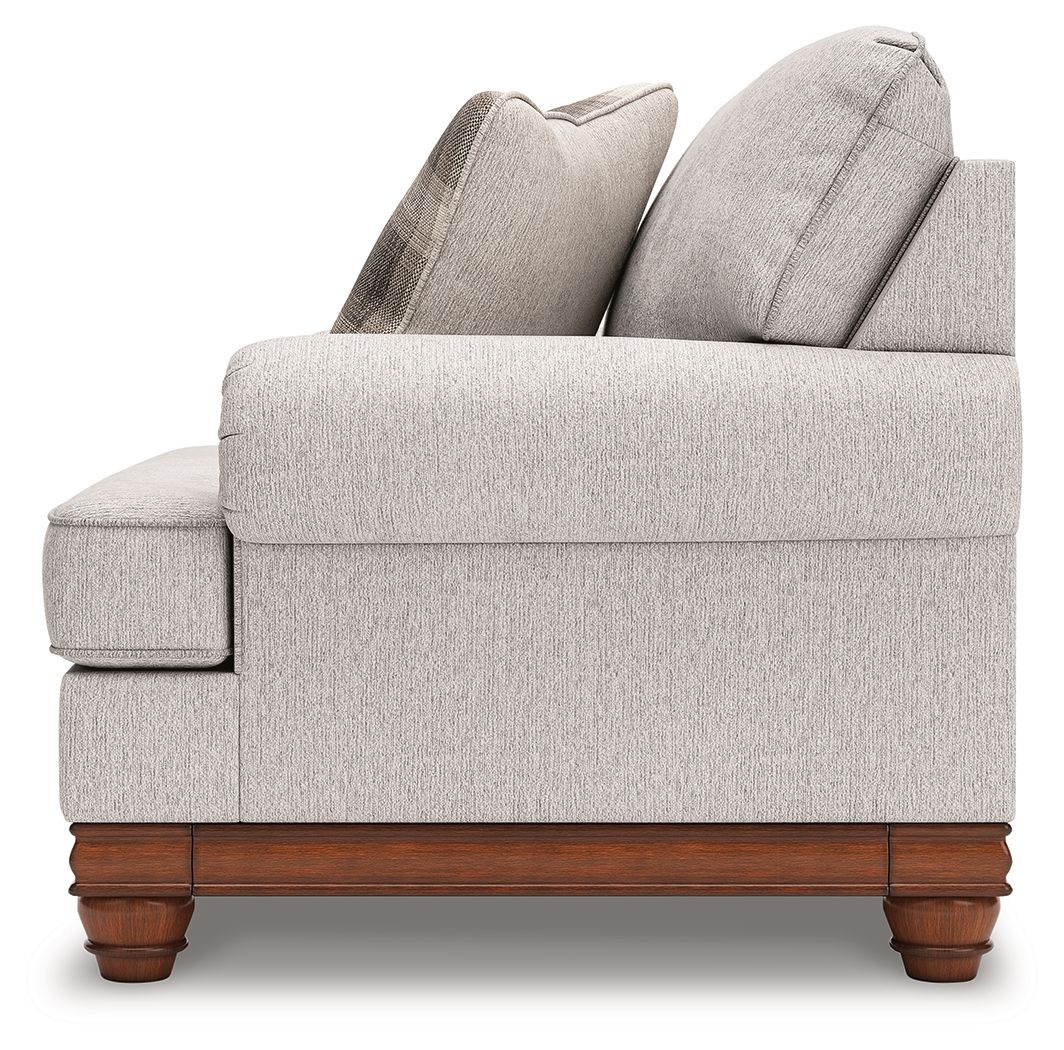 Clearbrooke - Chair And A Half - Sandstone, alternate view 6 with polyester fabric