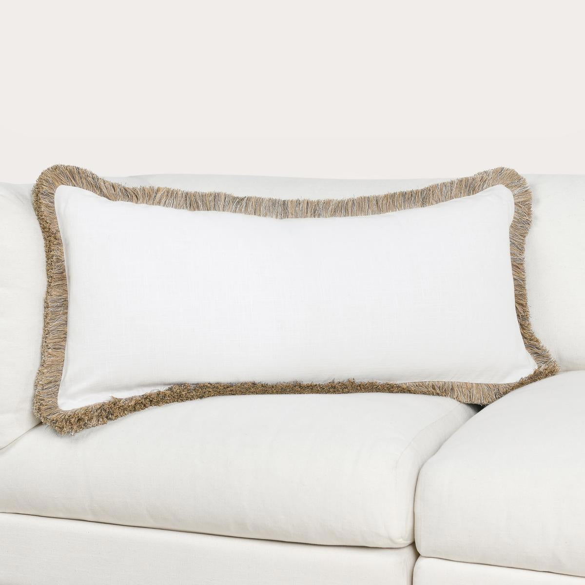 Cara - Pillow, alternate view 8 with linen fabric
