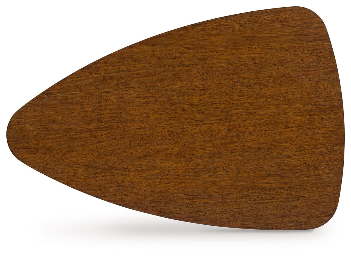 Lyncott - Occasional Wood Table Set (Set of 3) - Brown, alternate view 6