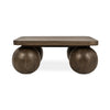 Delyla - Coffee Table, alternate view 2 with wood construction