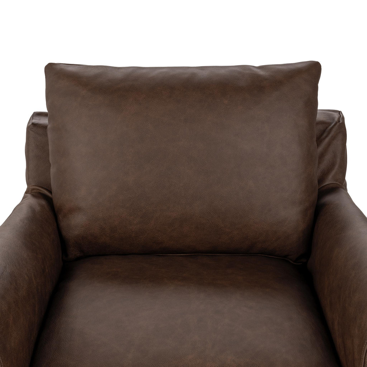 Cassiano - Swivel Chair, alternate view 43 with leather upholstery