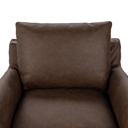 Cassiano - Swivel Chair, alternate view 43 with leather upholstery