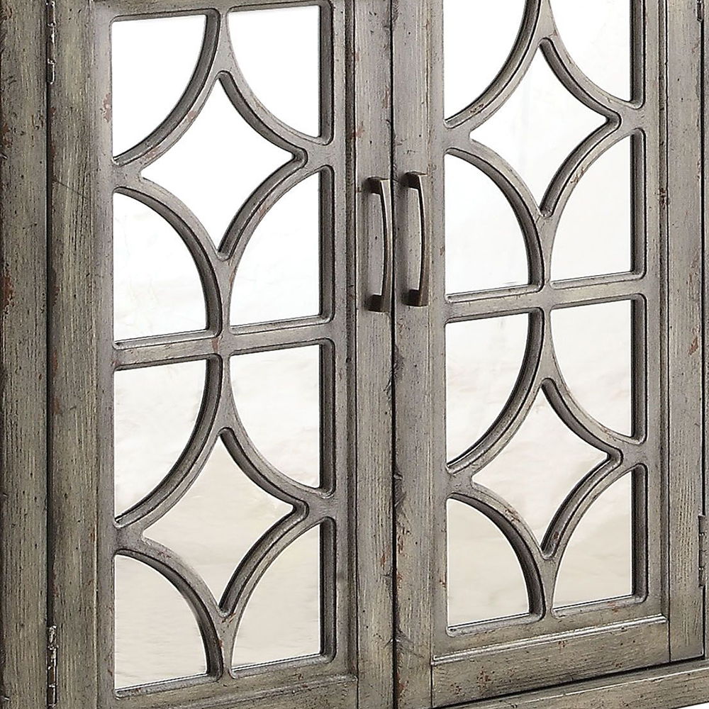 Velika - Console Cabinet, alternate view 5 with glass