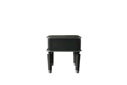 House Beatrice - End Table - Charcoal & Light Gray, alternate view 7 with wood construction