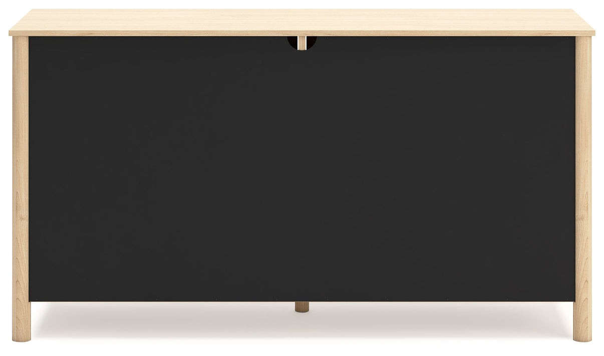 Cabinella - Six Drawer Dresser - Tan, alternate view 8 with engineered wood