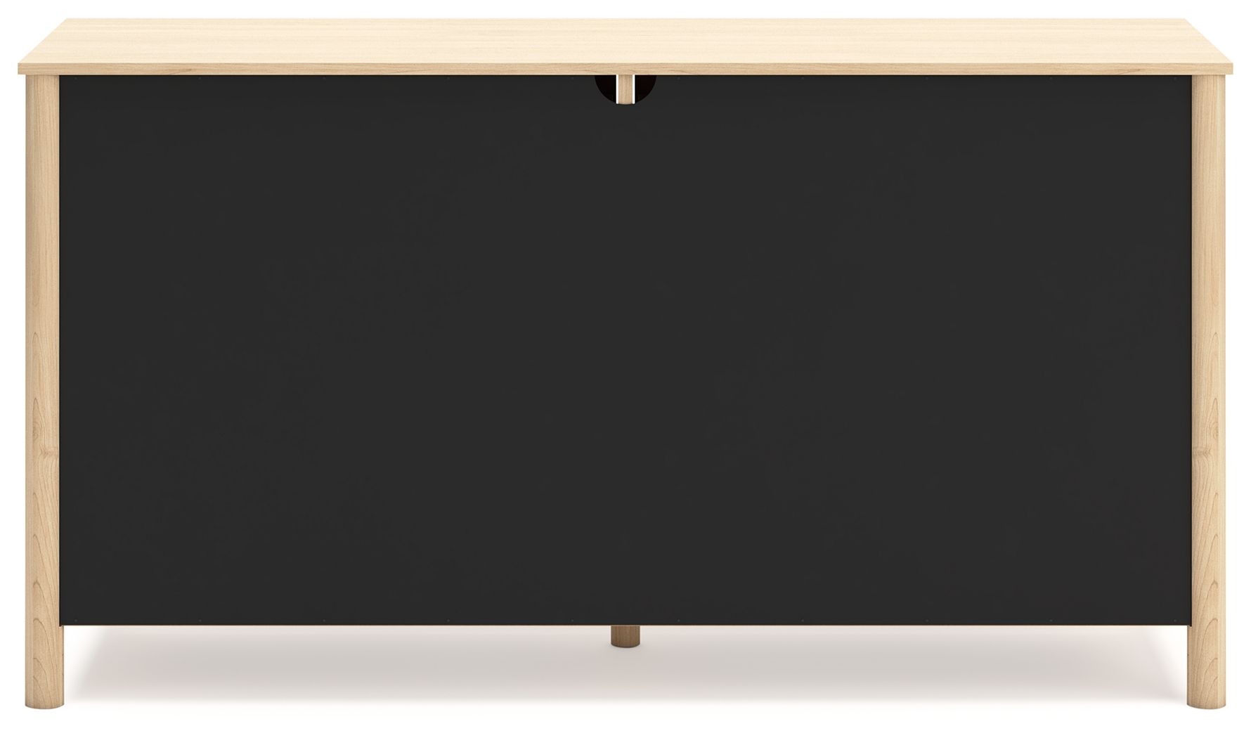 Cabinella - Six Drawer Dresser - Tan, alternate view 8 with engineered wood
