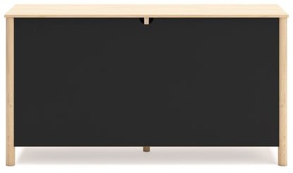 Cabinella - Six Drawer Dresser - Tan, alternate view 8 with engineered wood