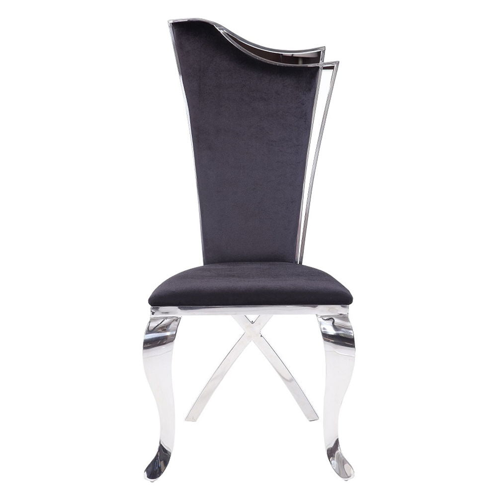 Cyrene - Chair (Set of 2), alternate view 5 with leather upholstery