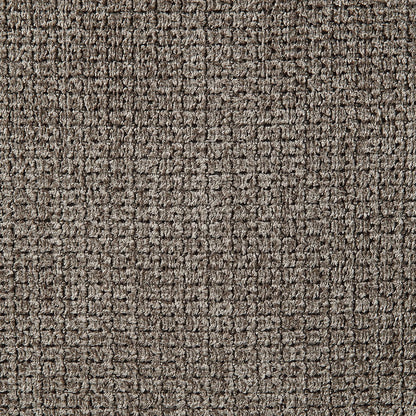 Rylie - Modular Armless Chair With Pillow - Brown Linen, alternate view 4 with wood construction