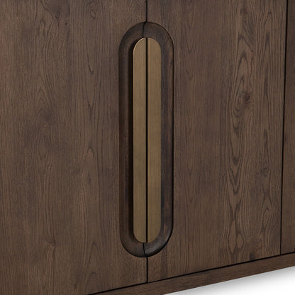 Tiber - 4 Door Buffet, alternate view 12 with wood construction