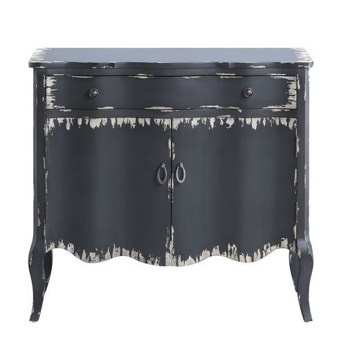 Deianira - Console Cabinet - Antique Gray, alternate view 5 with wood construction