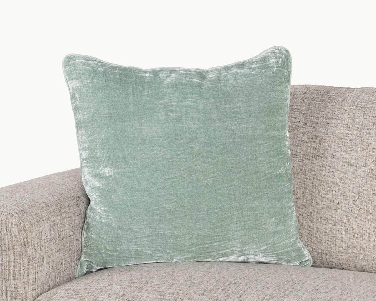 Lexington - Pillow 22' x 22', alternate view 11 with velvet upholstery
