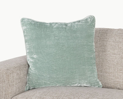 Lexington - Pillow 22' x 22', alternate view 11 with velvet upholstery
