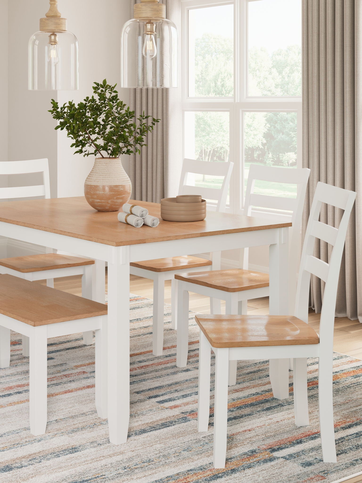 Gesthaven - Dining Room Table Set, alternate view 14 with wood construction