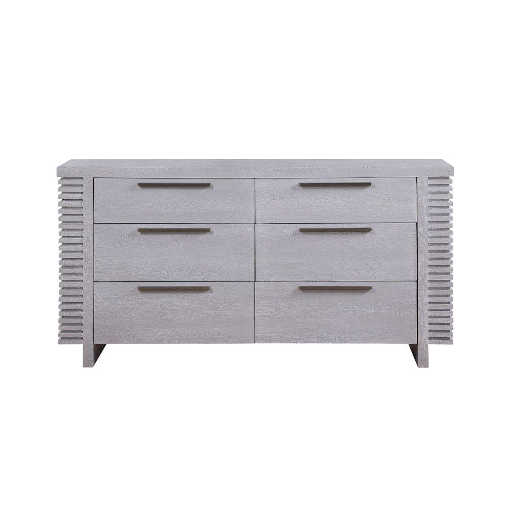Aromas - Dresser - White Oak, alternate view 3 with wood construction