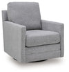 Freybourne Next-Gen Nuvella - Swivel Accent Chair, product view with performance fabric