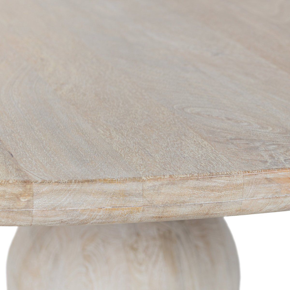 Hera - Round Dining Table, alternate view 23 with wood construction