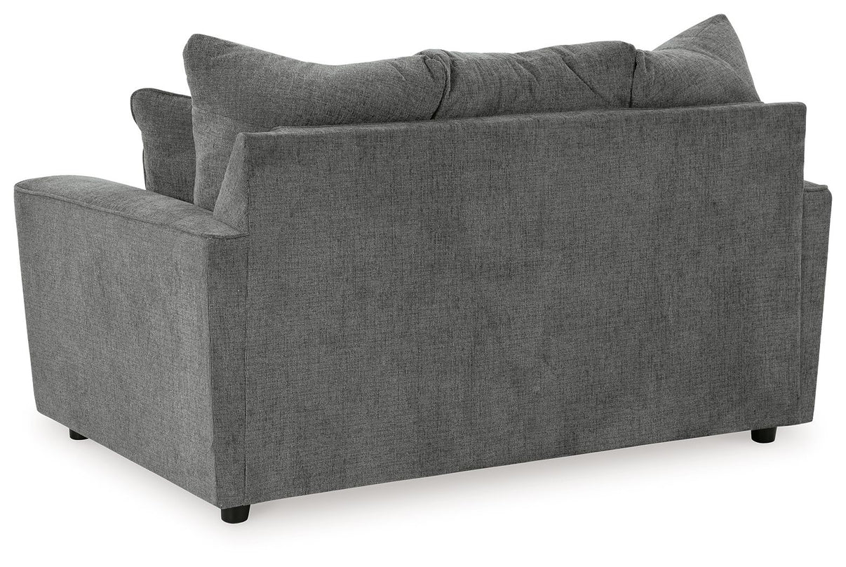Stairatt - Living Room Set, alternate view 7 with chenille upholstery