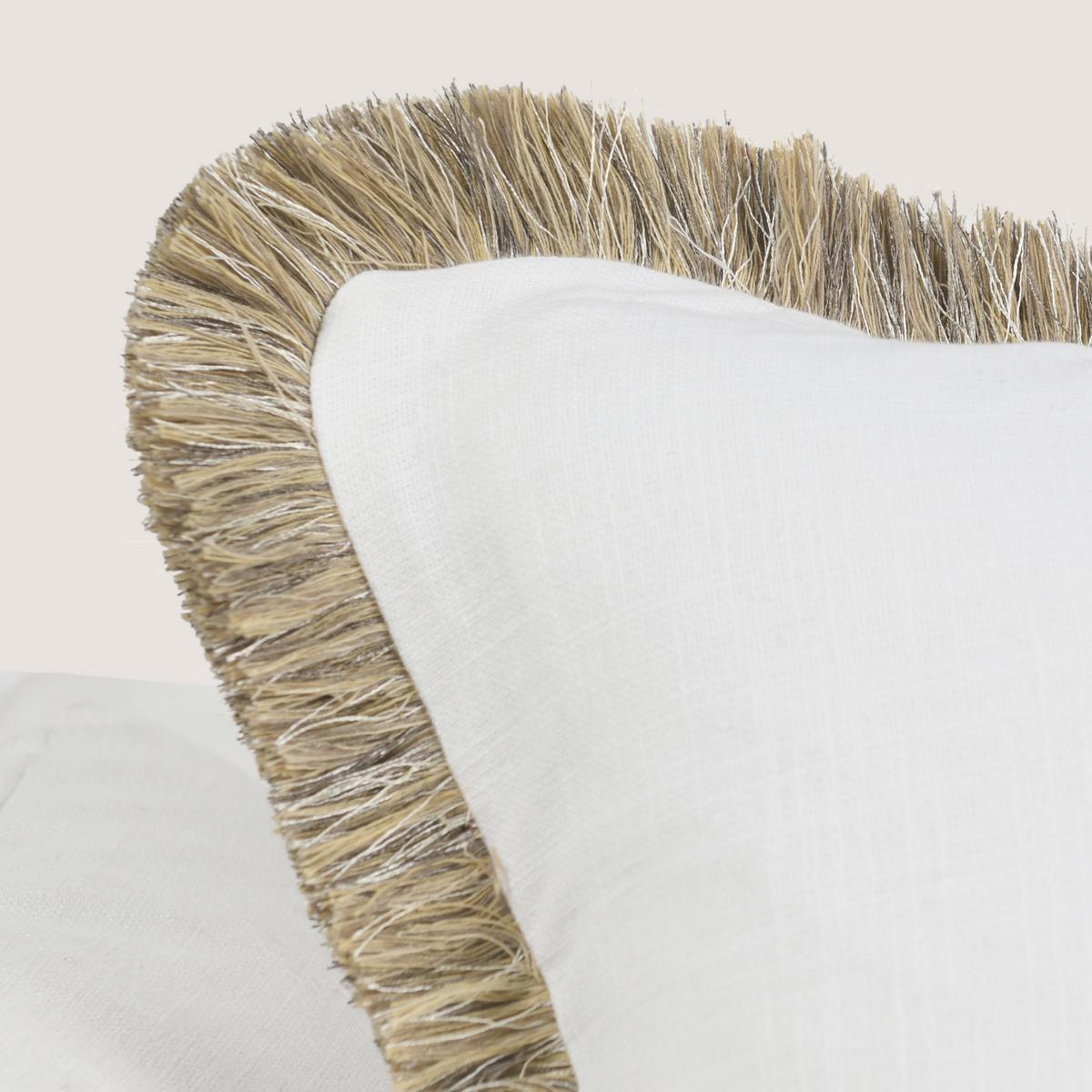 Cara - Pillow, alternate view 9 with linen fabric