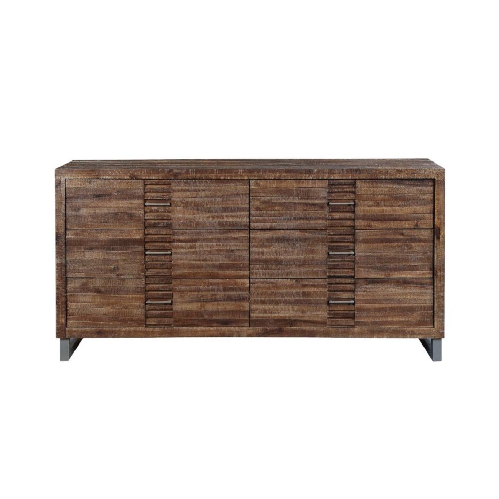 Andria - Dresser - Reclaimed Oak, alternate view 4 with wood construction