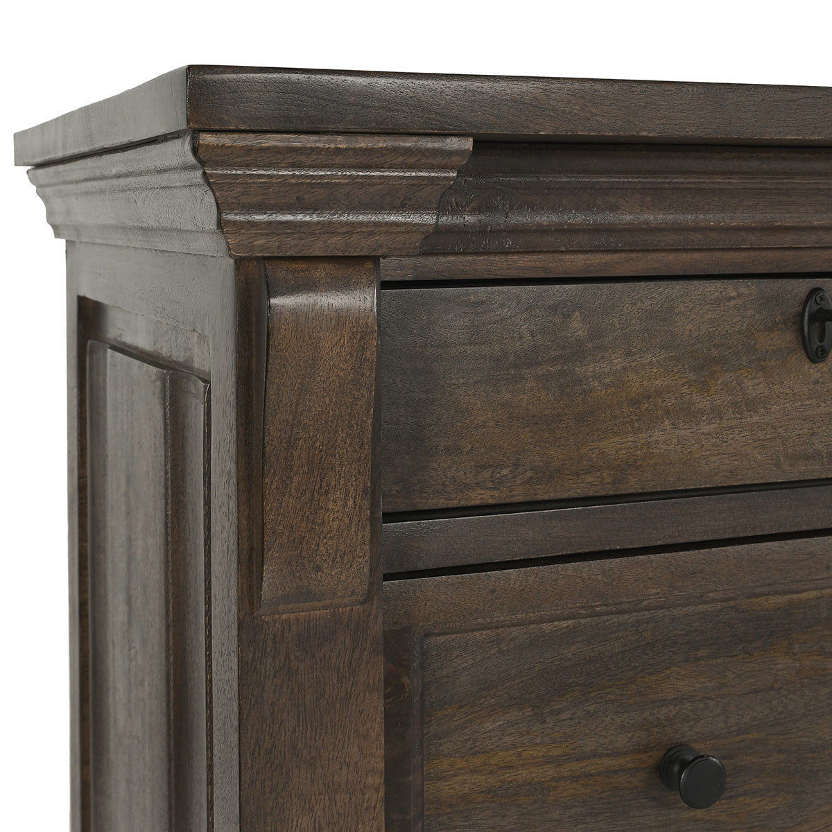 Adelaide - Wood 9 Drawer Dresser - Cocoa Brown, alternate view 7