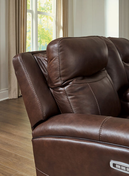 Gravier - Power Recliner With Adjustable Headrest - Cordova