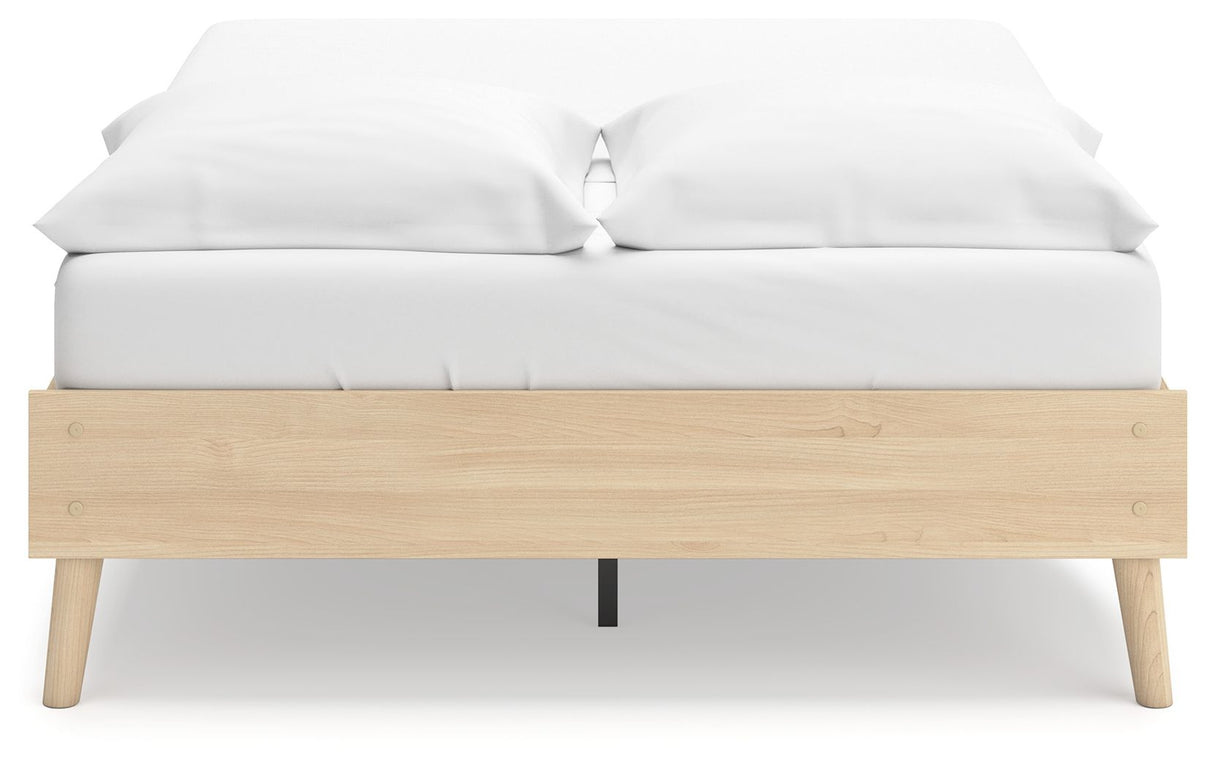 Cabinella - Platform Bed, alternate view 3 with wood construction