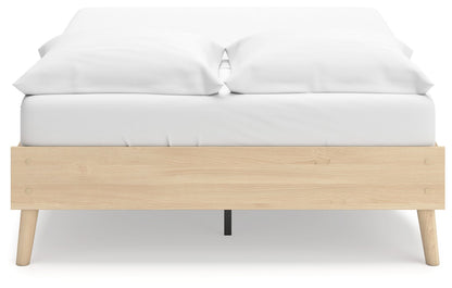 Cabinella - Platform Bed, alternate view 3 with wood construction