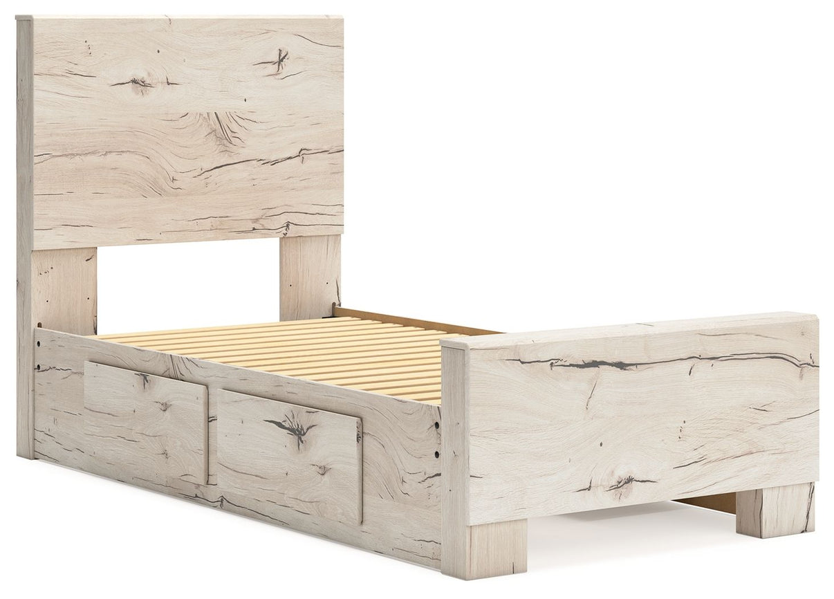 Lawroy - Panel Bed With Storage, alternate view 57