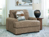 Jayne Park - Chair And A Half, product view with velvet upholstery