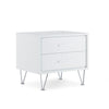 Deoss - Accent Table, alternate view 2 with metal