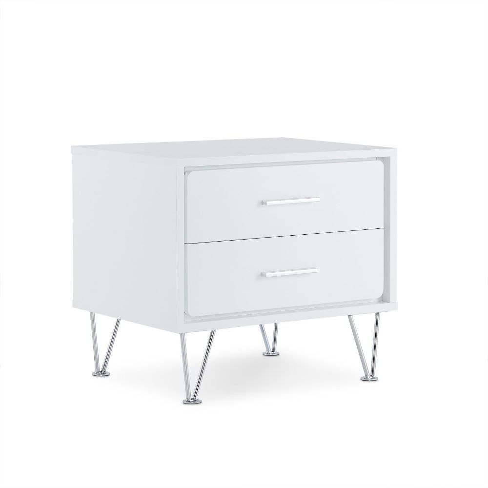 Deoss - Accent Table, alternate view 2 with metal