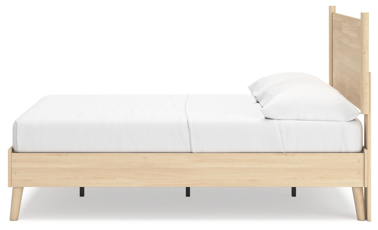Cabinella - Platform Panel Bed, alternate view 7 with wood construction