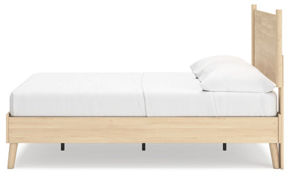 Cabinella - Platform Panel Bed, alternate view 7 with wood construction