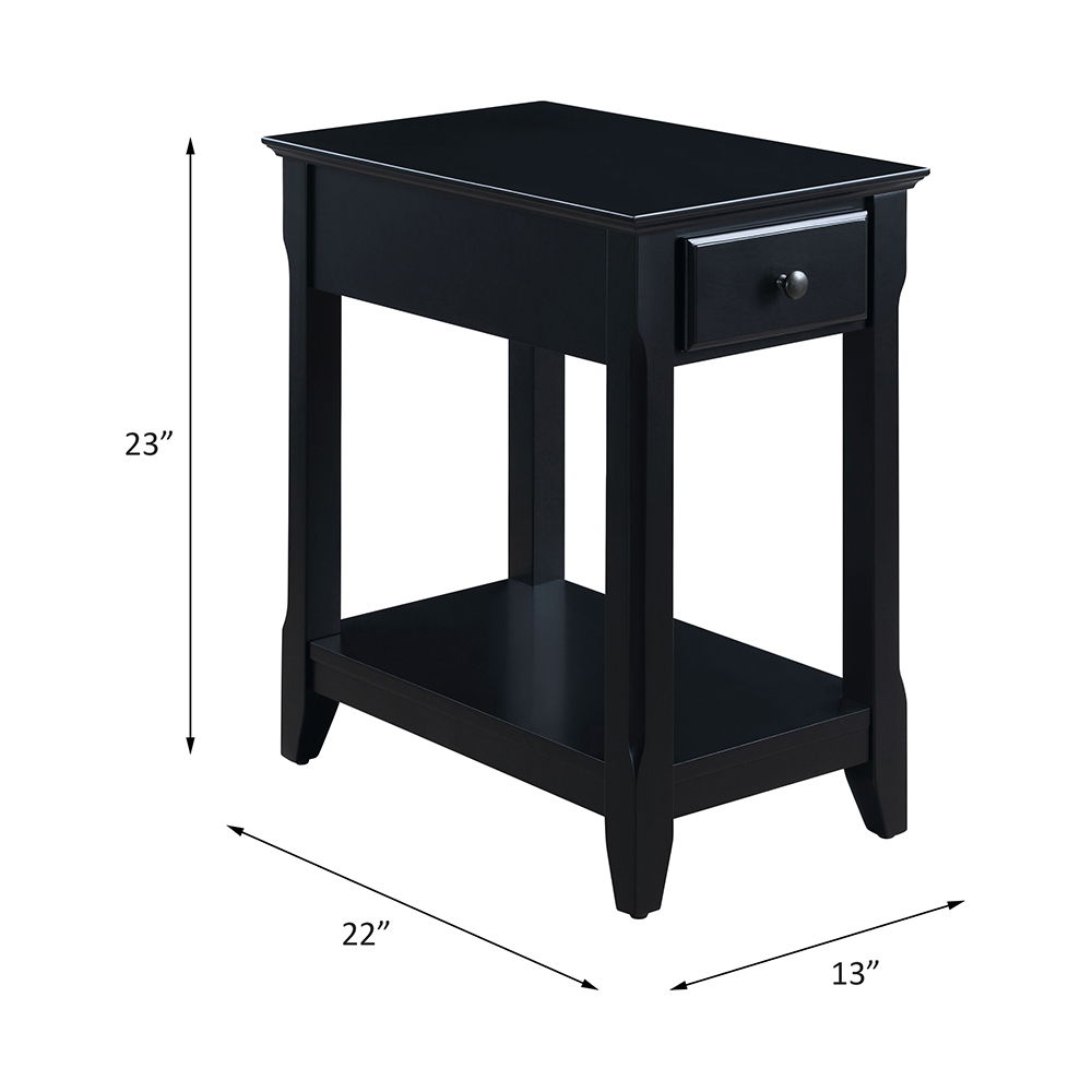 Bertie - Accent Table, alternate view 23 with wood construction