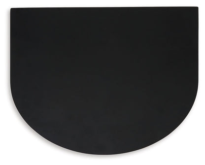 Ladgate - Accent Table - Black / Natural, alternate view 4 with solid wood