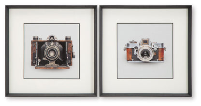 Dirkgrove Wall Art Set (Set of 2) Black / White / Brown