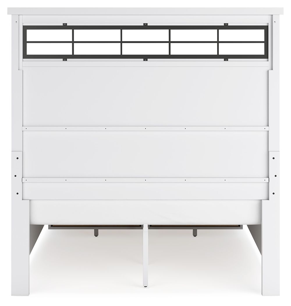 Ashbryn - Panel Storage Bed, alternate view 6 with metal