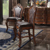 Picardy - Counter Height Chair, alternate view 2 with leather upholstery