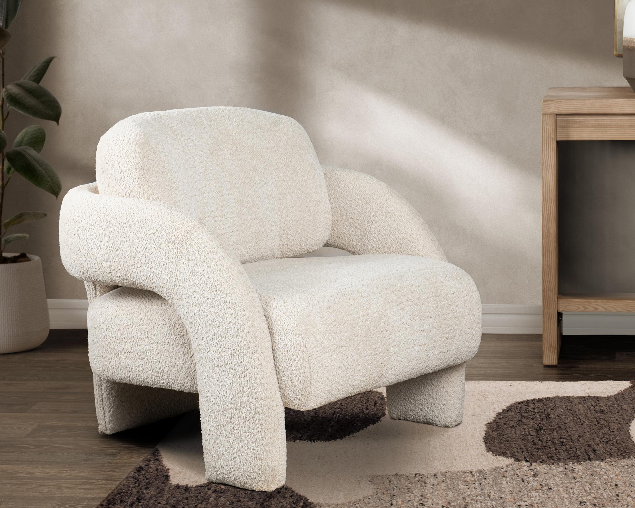 Salino - Upholstered Lounge Chair, alternate view 10 with polyester fabric