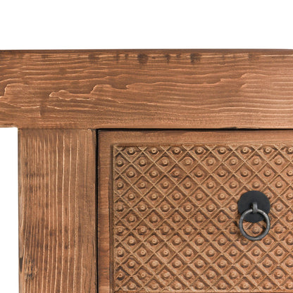 Lahey - 11 Drawer Console Table, alternate view 11 with wood construction