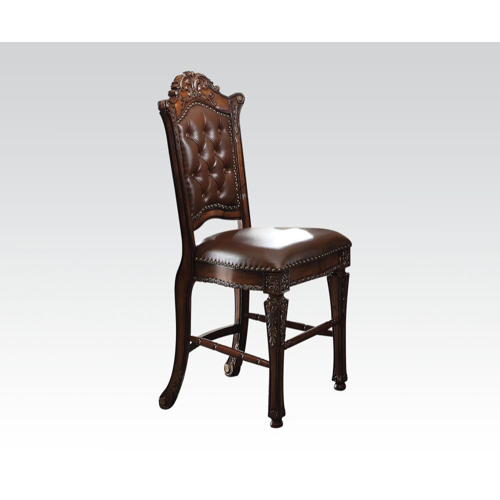 Vendome - Counter Height Chair (Set of 2), product view with leather upholstery